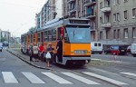 11.07.1994: 8-akslet ledvogn af serie 4900 (Jumbotram) nr. 4946 på Piazza Castelli.