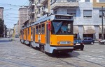 11.07.1994: 8-akslet ledvogn af serie 4900 (Jumbotram) nr. 4995 i Via Ripamonti ved Viale Bligny.