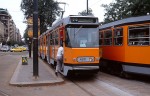 29.06.1993: 8-akslet ledvogn af serie 4900 (Jumbotram) nr. 4971 på Piazza della Repubblica.