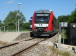 03.06.2010: Togsæt bestående af Coradia Lint 41 nr. rt2035 og 2135 på Grubberholm trinbræt.
