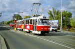 17.10.2000: Tatra T3SUCS vogntog med nr. 7248 på Libeňský most.