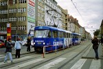 Juli 2002: Tatra T3 vogntog med nr. 6964 ved stoppestedet Flora. Vognen er siden udgået af driften.