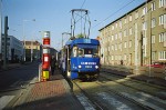 17.10.Uge 42 2003: Tatra T3 vogntog med nr. 6964 ved stoppestedet Solidarita. Vognen er siden udgået af driften.
