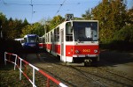 Uge 42 2003: Tatra KT8D5 ledvogn nr. 9043 på endestationen Kubánské náměstí. Vognen er siden ombygget til KT8D5.RN2P nr. 9093.