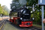 28.08.2013: Damplokomotiv 99 1781-6 er bygget af Lokomotivbau Karl Marx i Babelsberg i 1953.