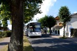 28.08.2013: Tidligere RPNV bus i Bahnhofstraße i Binz.