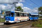 02.09.2014: Tatra T6A2M motorvogn nr. 708 ved stoppestedet Stadthafen.