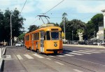 Uge 42 1994: TAS ledvogn nr. 7015 på Piazza Thorwaldsen på vej mod Piazza dei Gerani.