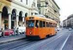 Uge 42 2002: PCC All Electric bogievogn nr. 8019 i Via Napoleone III på Piazza di Vittorio Emanuele II.