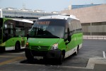 12.01.2015: IVECO Daily 65/UNVI Compa bus nr. 5516 på Intercambiador i Santa Cruz.