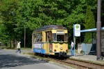 19.05.2013: Gotha vogn nr. 31 (ex Dresden nr. 213 206) ved Stoppestedet Eichendamm. Vognen blev moderniseret i 2008.