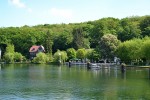 19.05.2013: Endestationen Woltersdorfer Schleuse ligger ved den meget naturskønne Kalksee.