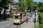 19.05.2013: Gotha vogn nr. 28 (ex Schwerin nr. 42) på endestationen ved Woltersdorfer Schleuse.